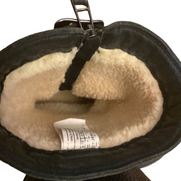 UGG | Black Leather Zipper Boots | Size 5 - Picture 7 of 11